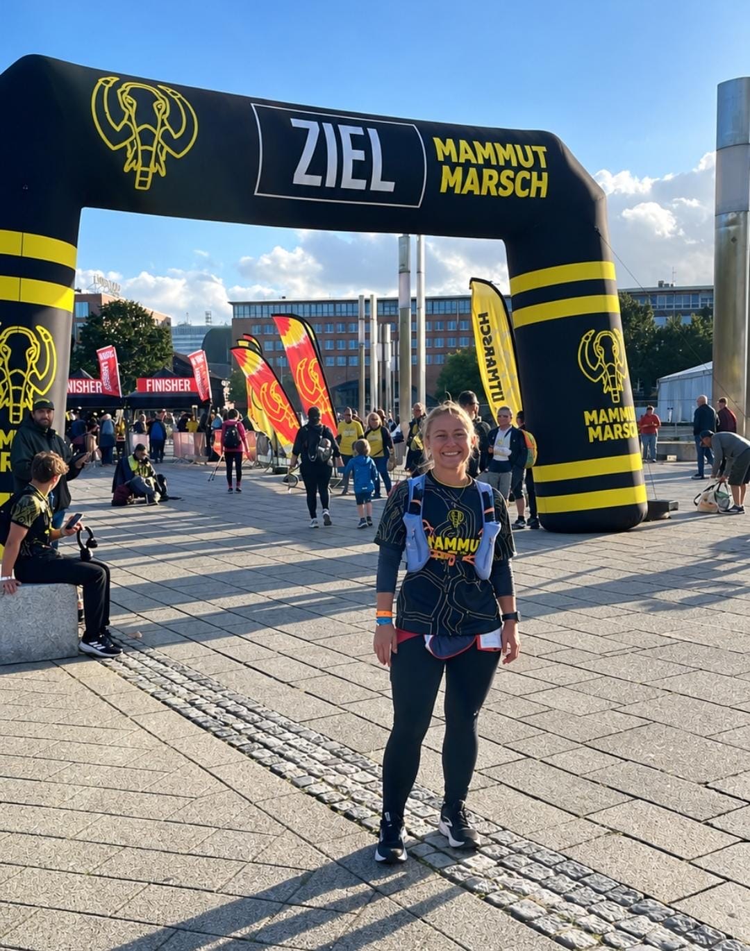 55 Kilometer, ein Ziel: Kathrin Domigalles Kraftakt beim Mammutmarsch Bremen