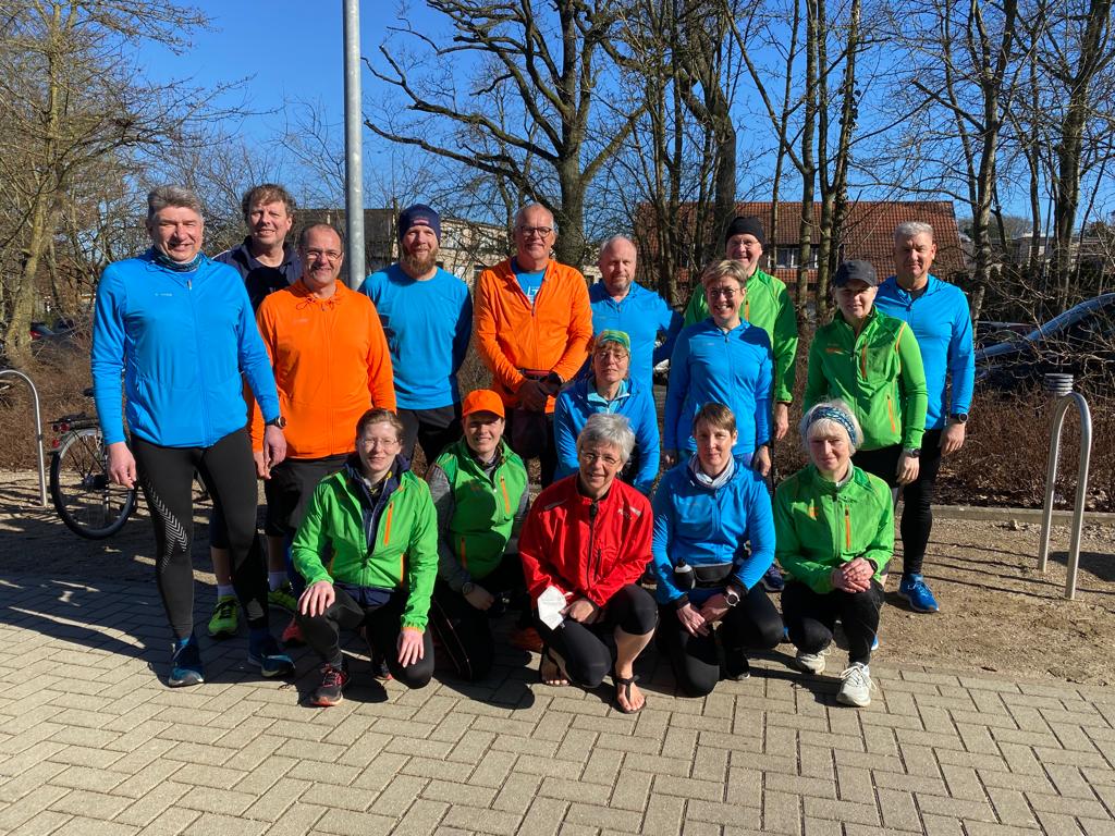 Vorbereitungslauf mit den Lauftreff Ganderkesee