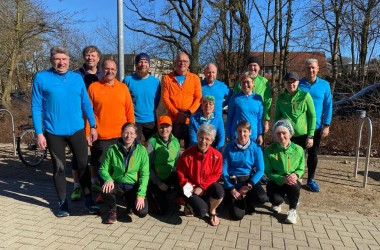 Vorbereitungslauf mit den Lauftreff Ganderkesee